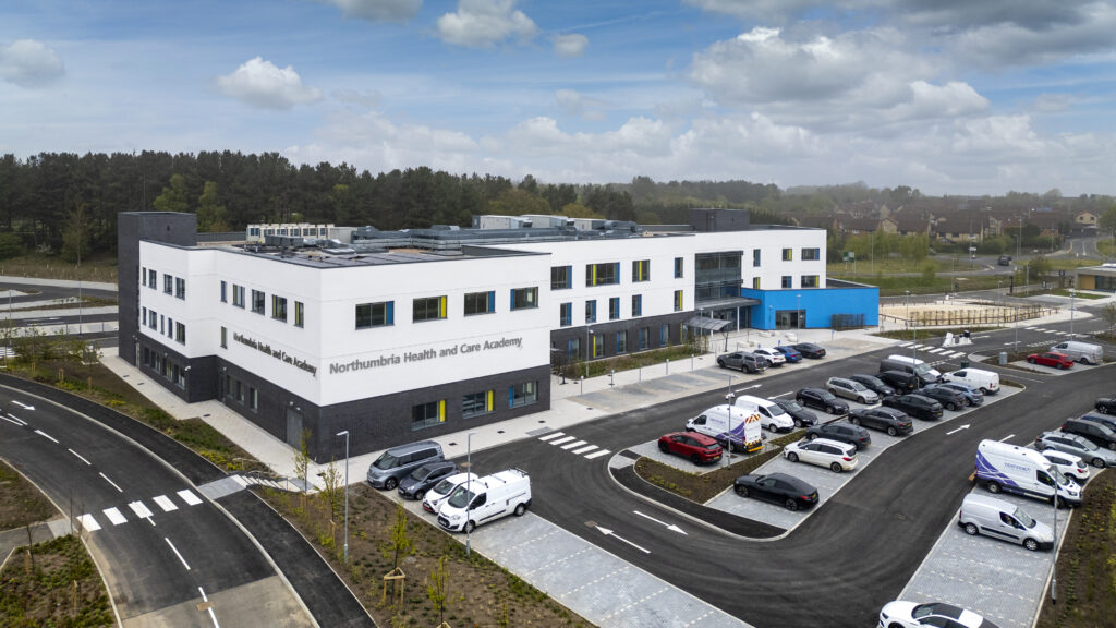 Image of Northumbria Health and Care Academy - P+HS Architects